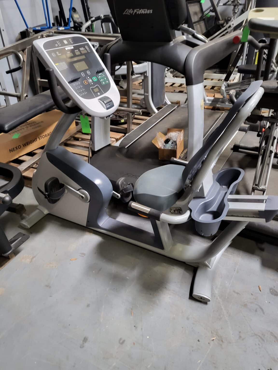 Precor Recumbent Bike w/ P80 Console - ReFit Nation
