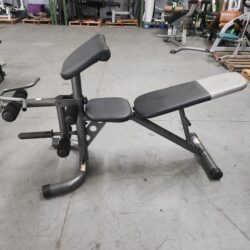 Golds Gym Adjustable Bench w/ Leg Developer Preacher Curl