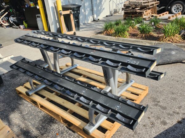 Life Fitness Two Tier Dumbbell Rack