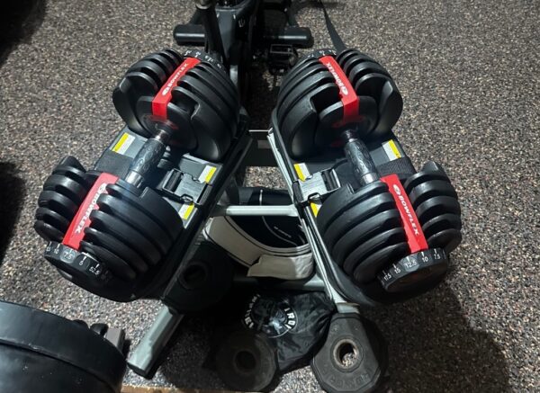 Bowflex Selecttech 552s w/ Rack