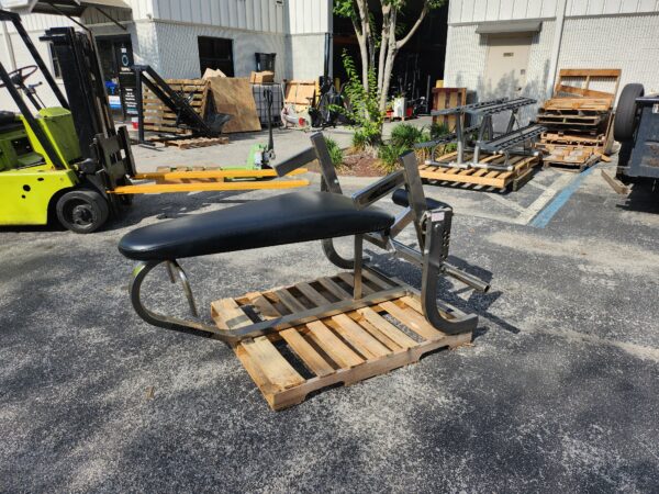 Nautilus Leverage Chrome Prone Curl Machine