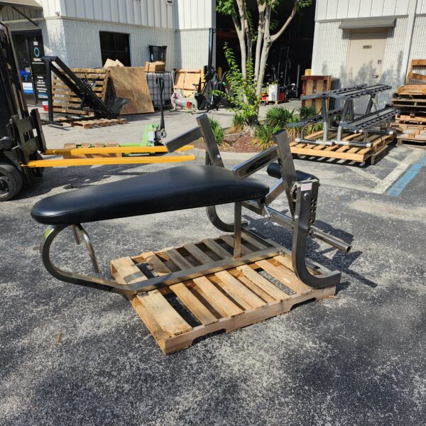 Nautilus Leverage Chrome Prone Curl Machine