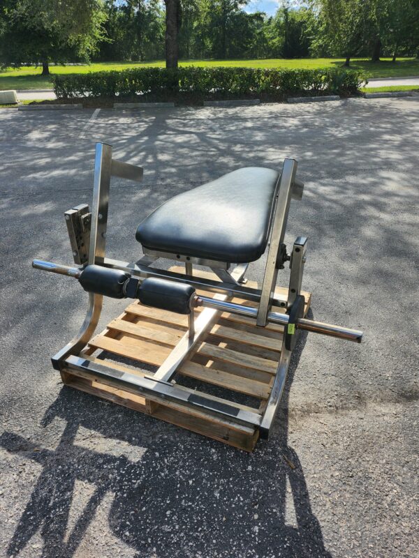 Nautilus Leverage Chrome Prone Curl Machine - Image 2