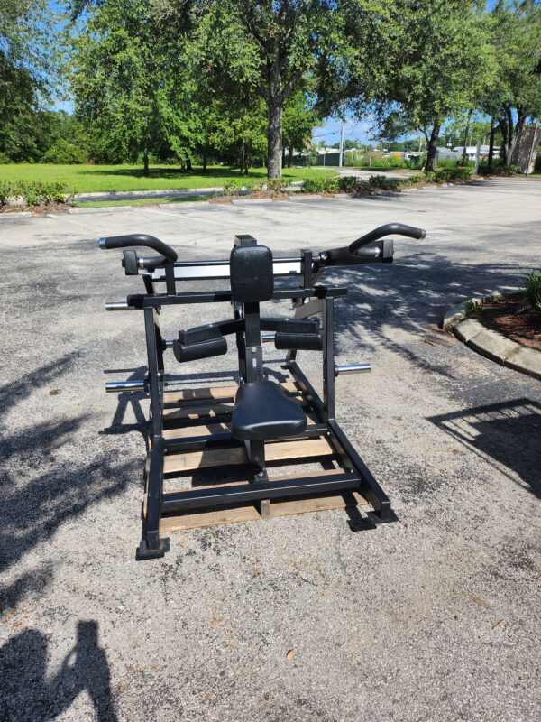 French Fitness Seated Dip / Tricep Pushdown Plate Loaded - Image 2
