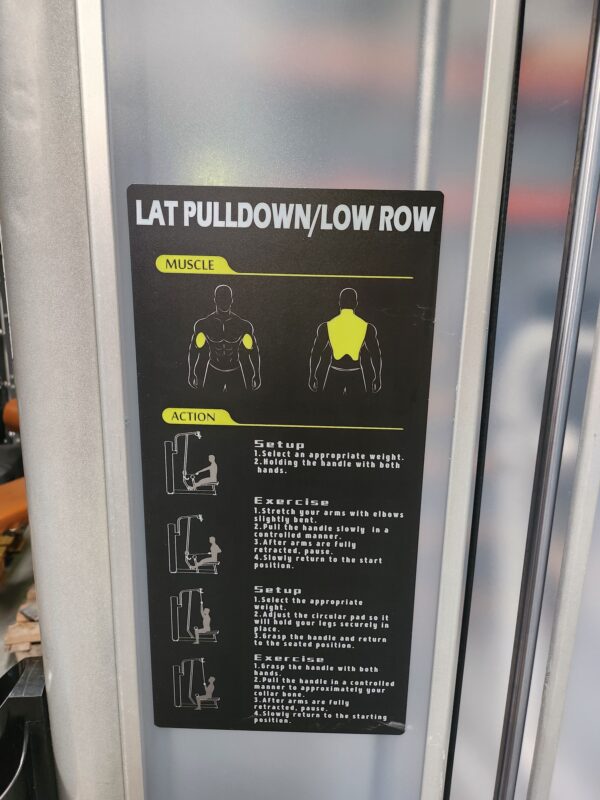 Body Kore Iso Series Lat Pulldown / Low Row - Image 3