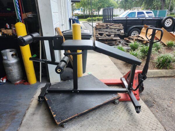 Titan Fitness Prone Leg Curl / Leg Extension Combo (Plate Loaded)