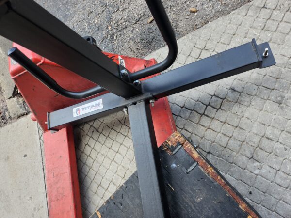Titan Fitness Prone Leg Curl / Leg Extension Combo (Plate Loaded) - Image 2