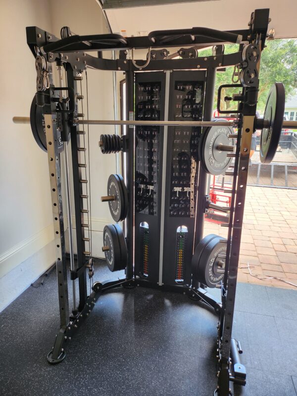 Reshape Fitness FT300B Fully Loaded Functional Trainer w/ Bench & Attachments - Image 3