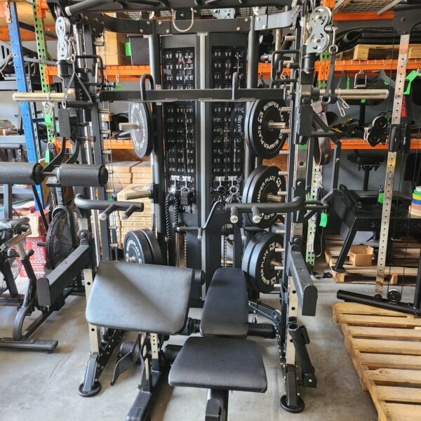 Reshape Fitness FT300B Fully Loaded Functional Trainer w/ Bench & Attachments