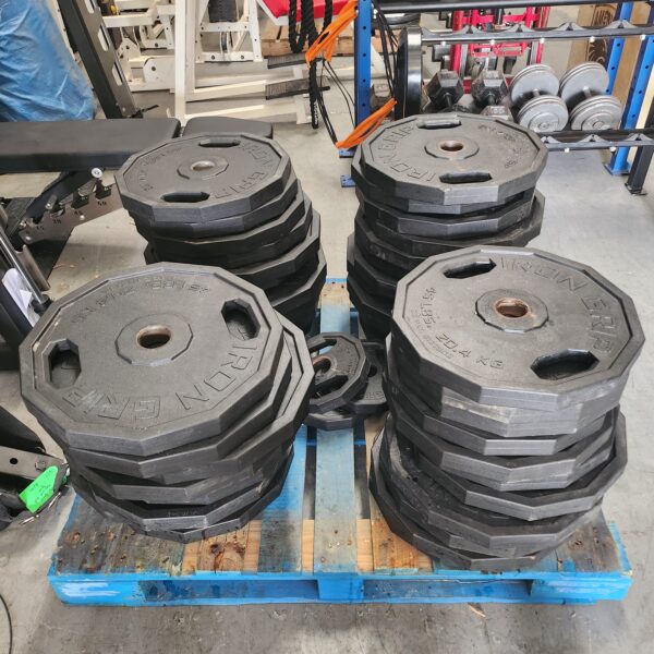 Iron Grip Urethane 45lb Plates