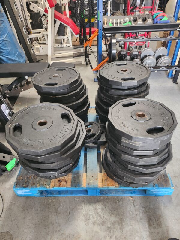 Iron Grip Urethane 45lb Plates