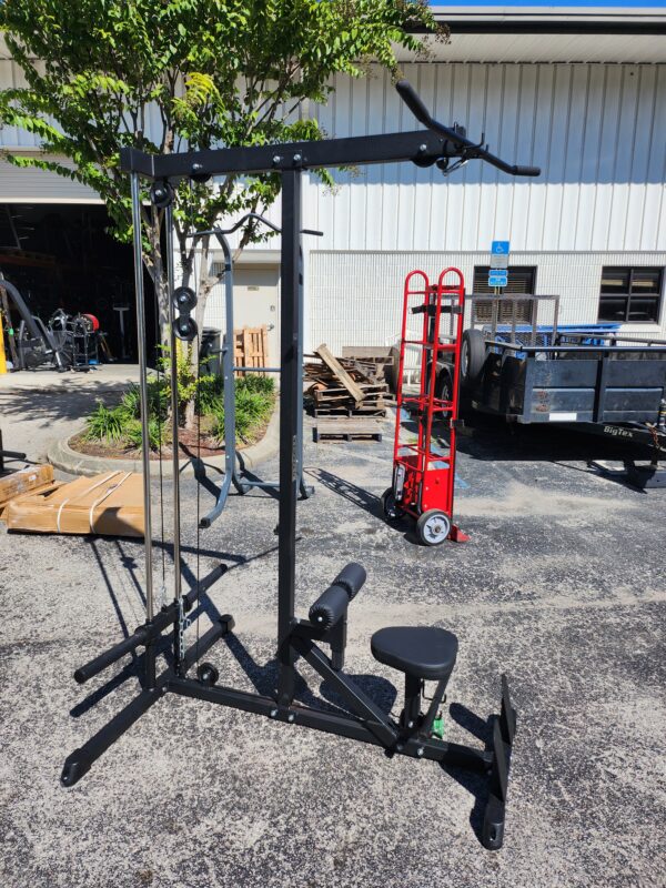 Titan Fitness Plate Loaded Lat Pulldown Low Row - Image 2