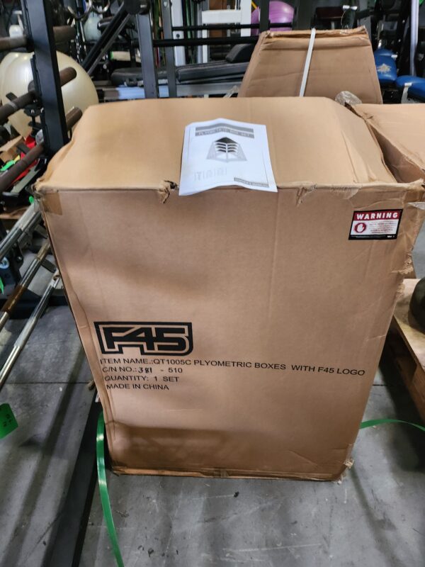 F45 Stackable Plyo Step Set (12"-30")