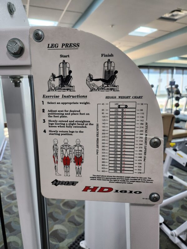 Hoist HD-1610 Leg Press / Calf Raise - Image 2