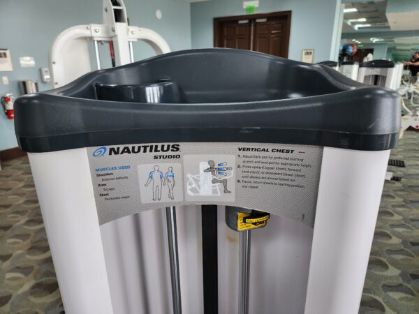 Nautilus Studio Vertical Chest Press Machine - Image 2