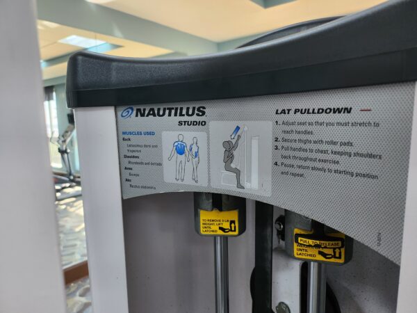 Nautilus Studio Lat Pulldown Machine - Image 2