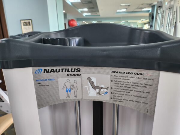 Nautilus Studio Seated Leg Curl Machine - Image 2