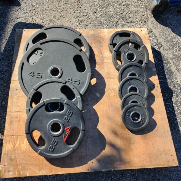 GP Urethane Grip Olympic Weight Set 175lbs