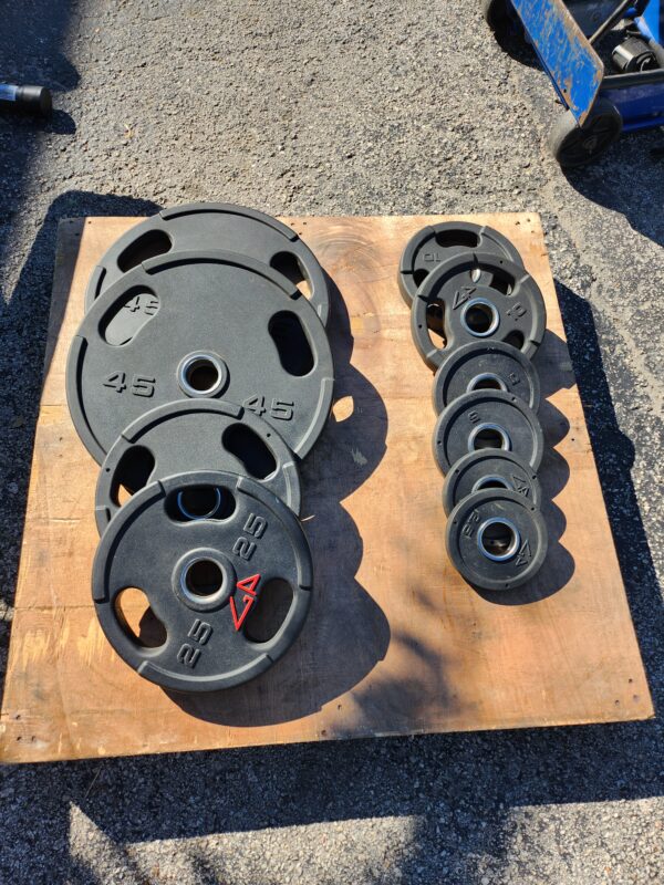GP Urethane Grip Olympic Weight Set 175lbs
