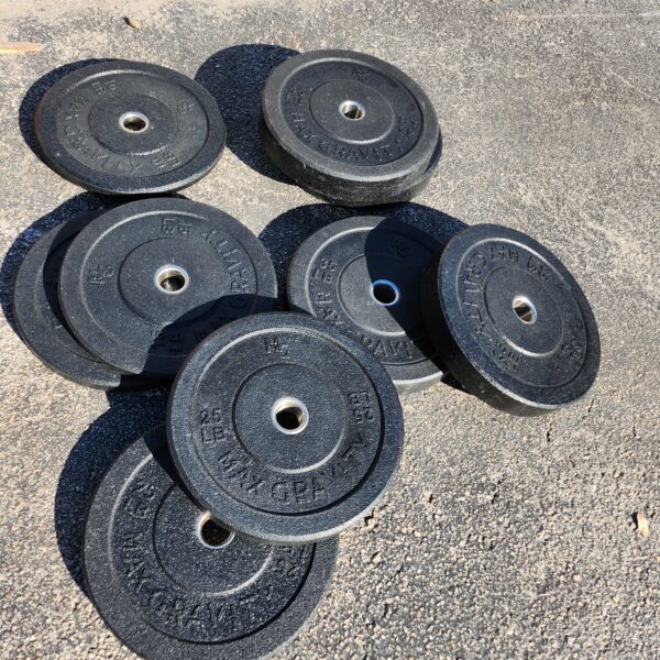 Max Gravity 260lb Bumper Plate Set