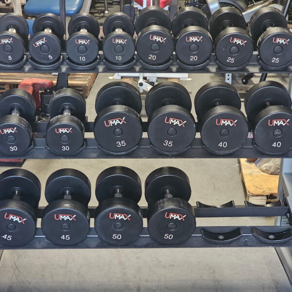 UMax Urethane Dumbbell Set