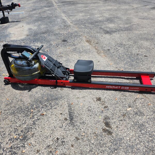 Newport Club Plus Fluid Rower (Red)