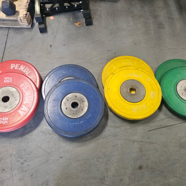 Pendlay 320lb Competition Bumper Plate Set