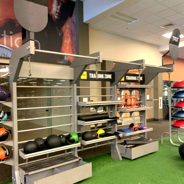 TRX Freestanding Suspension Triple Bay