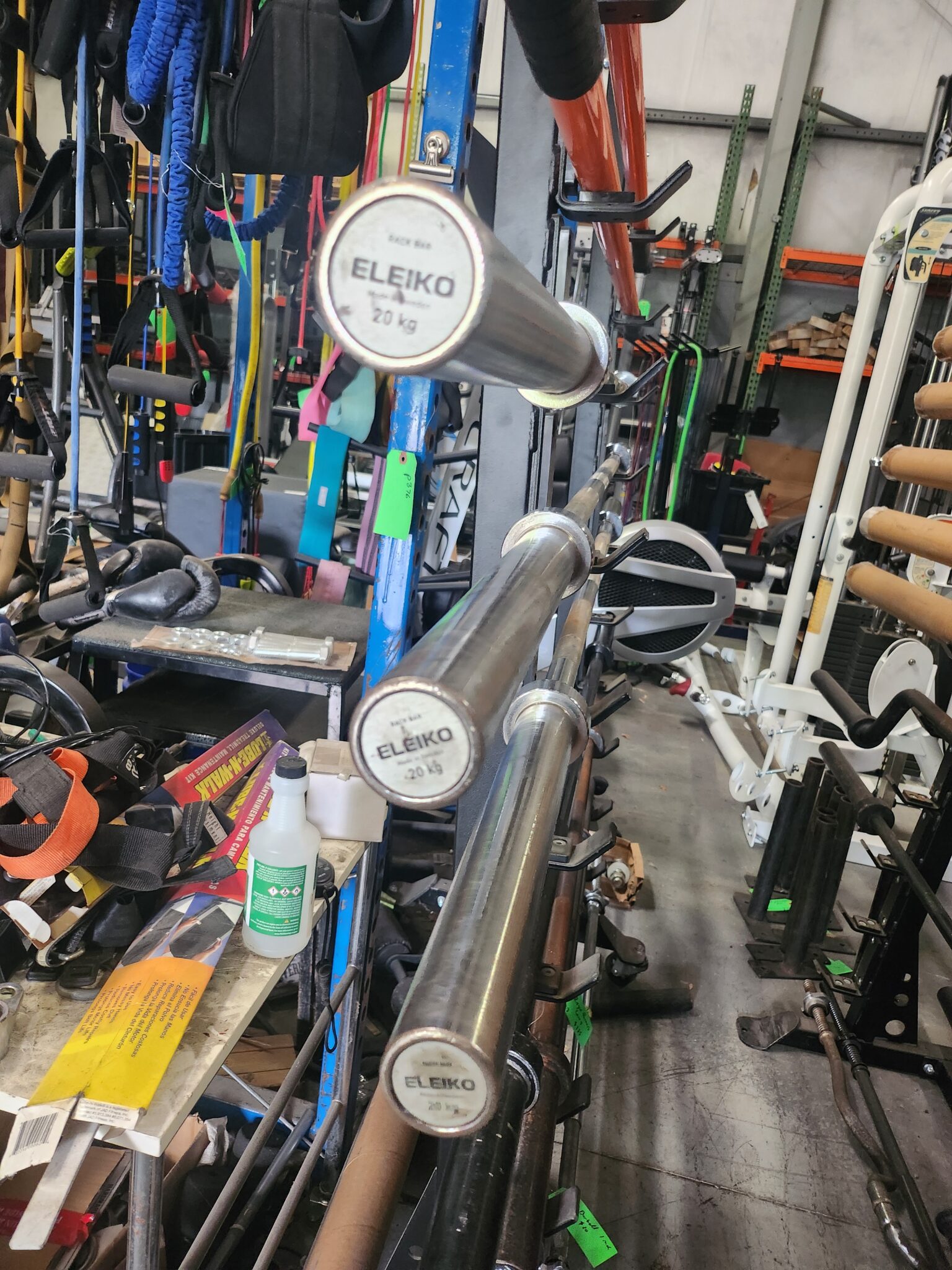 Eleiko 20kg Rack Bar (Powerbar)