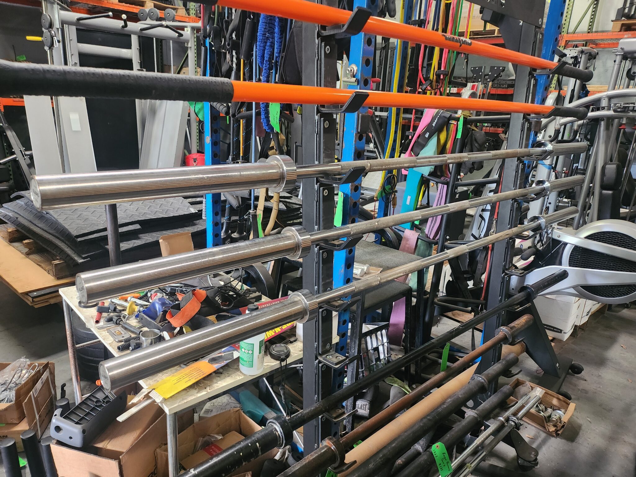 Eleiko 20kg Rack Bar (Powerbar) - Image 2