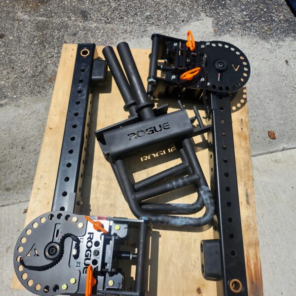 Rogue Fitness Monster Lite LT-1 50 CAL™ Trolley™ 2.0 & Lever Arm Kit w/ Vendetta 180° Adapters