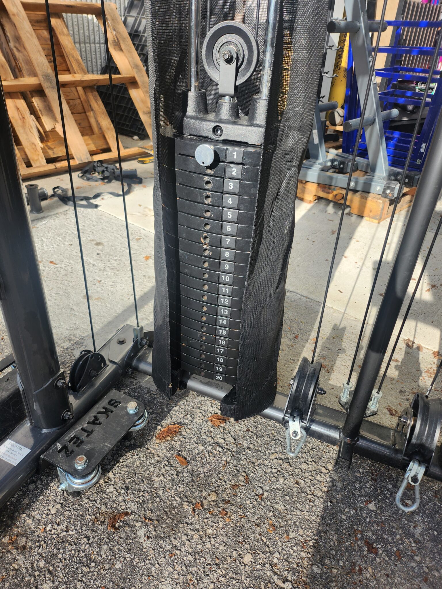 Inspire Fitness SCS Smith Cage System w/ Bench - Image 6
